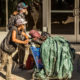 Photo of 2 homeless men