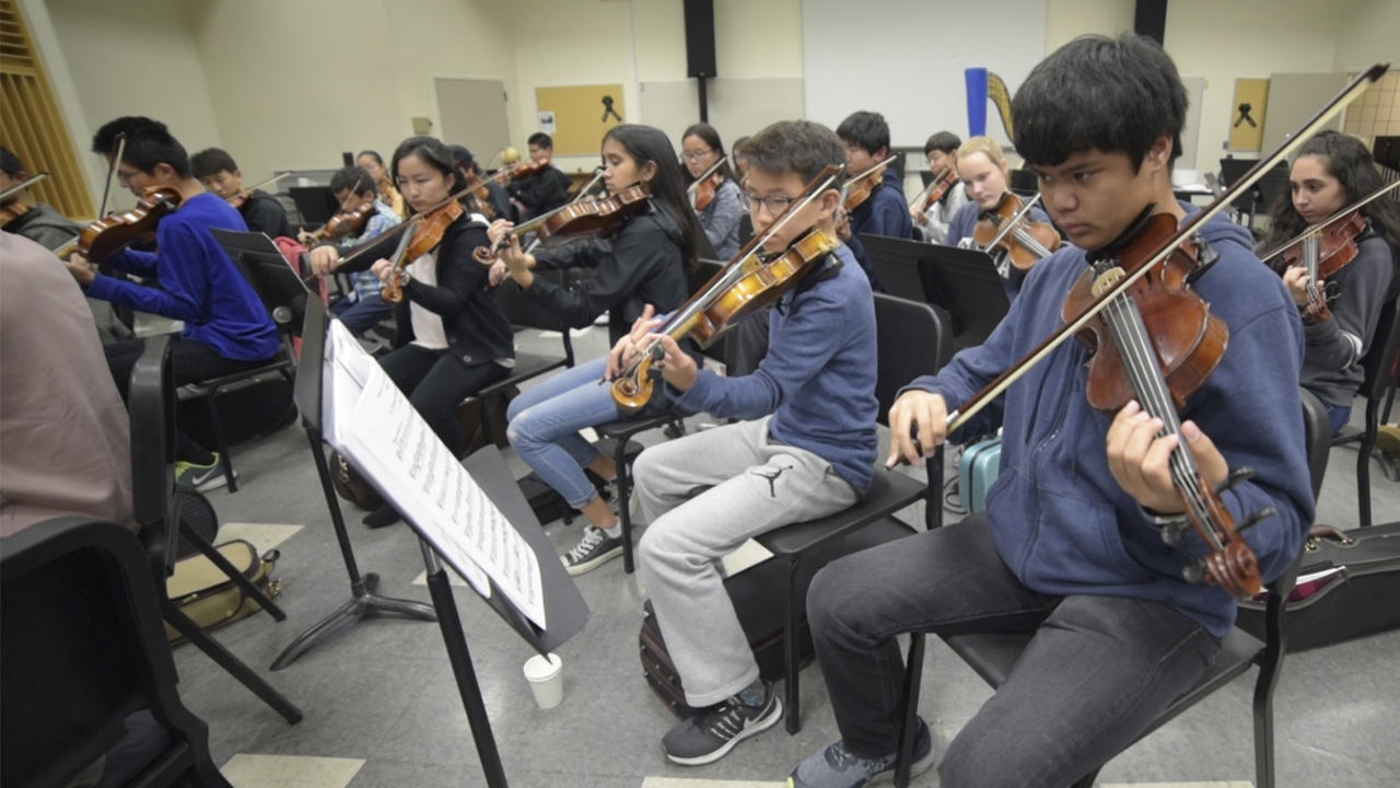 Youth Orchestras of Fresno Rehearsal