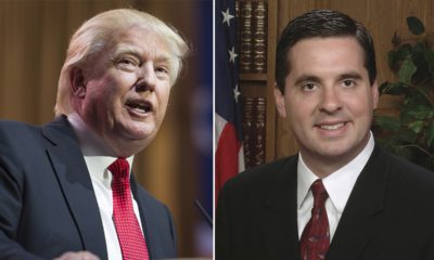 Composite image of President Trump and Devin Nunes