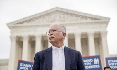 AP Photo of Mark Janus outside U.S. Supreme Court building