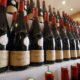 Photo of French wines on a shelf