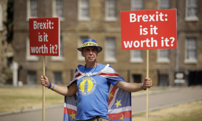 Photo of a Brexit opponent