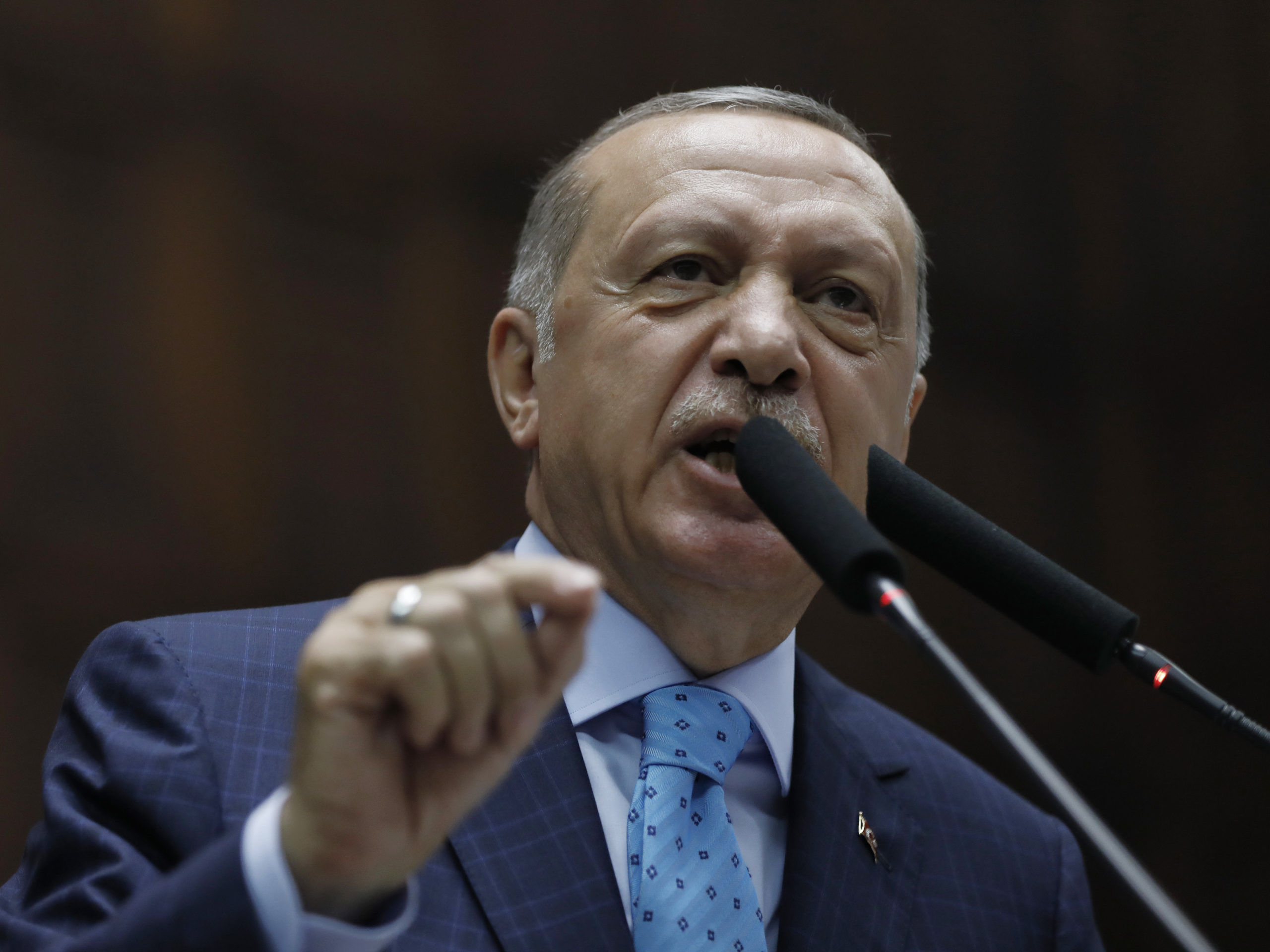 Photo of Turkey's Erdogan