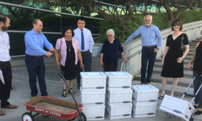 Photo of Fresno for Parks advocates at City Hall