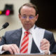 Photo of Deputy Attorney General Rod Rosenstein