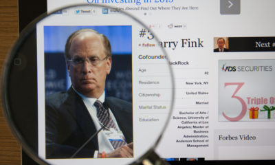 Screen grab of BlackRock CEO Larry Fink