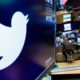 Photo of Twitter bird at NYSE