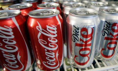 Photo of Coca-Cola cans