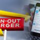 Composite photo of In-N-Out Sign and Twitter feed on smartphone