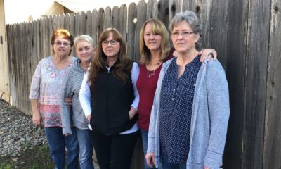 Photo of five sisters from Modesto who have presevered