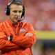 File photo of Urban Meyer on the sideline at Ohio State's Big Ten championship NCAA college football game