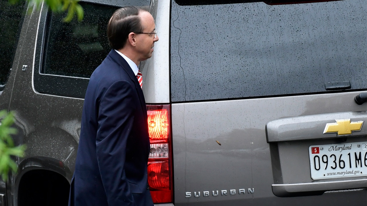 Photo of Deputy Attorney General Rod Rosenstein