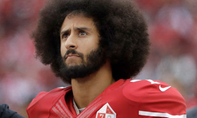 Photo of Colin Kaepernick during a San Francisco 49ers game in 2016