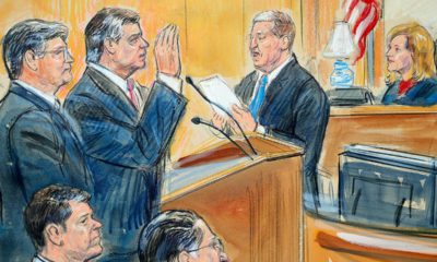 Sketch from Manafort trial