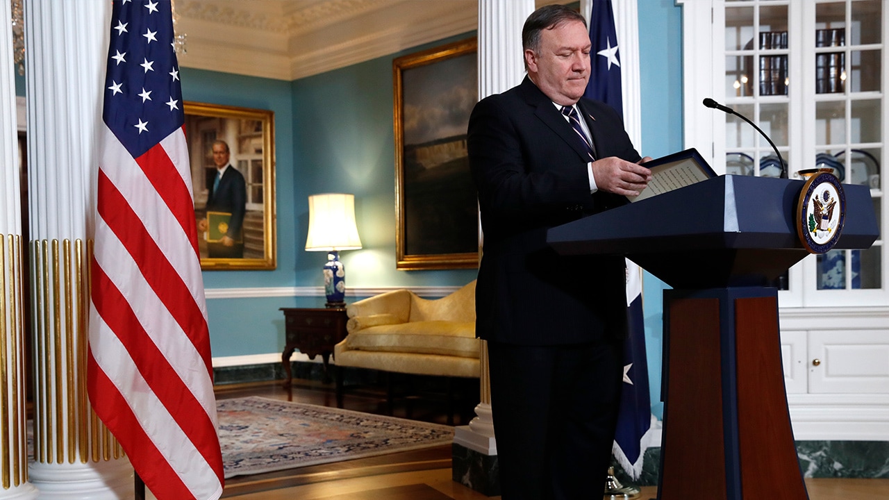 Photo of Secretary of State Mike Pompeo