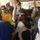 Photo of Randa Jarrar's return to a Fresno State classroom