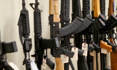 Photo of semi-automatic rifles
