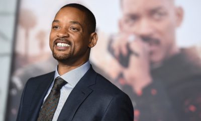 Photo of Will Smith at "Bright" premiere in LA.