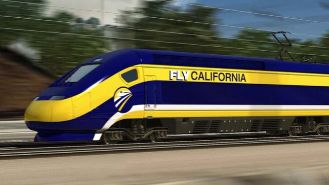 Photo California high speed rail engine