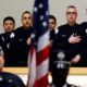 Photo of Fresno police officers being sworn in