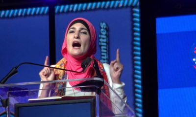 Photo of controversial liberal activist Linda Sarsour