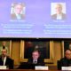 Photo of laureates of the Nobel Prize in Economics