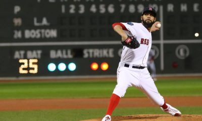 photo of David Price pitching during World Series Game 2