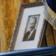 Photo of a portrait of President Donald Trump's father Fred Trump