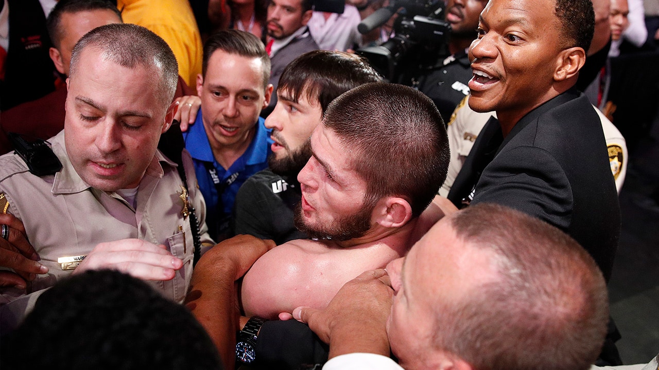 Photo of UFC lightweight champion Khabib Nurmagomedov
