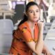 Photo of a Nicole Maines in a scene from "Supergirl."