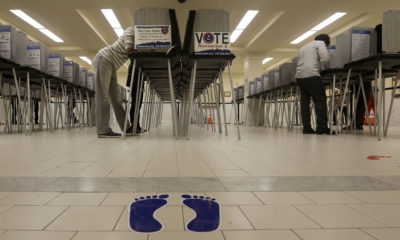 Photo of voters in San Francisco