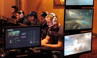 Photo of an esports tournament