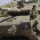 Photo of an Israeli tank and soldier