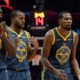 Photo of Kevin Durant, Draymond Green and Andre Iguodala