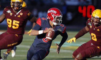 Photo of Fresno State quarterback Marcus McMaryion