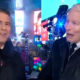 Screen grab images of Andy Cohen and Anderson Cooper on CNN's New Year's Eve show