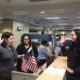 Photo of Nasreen Johnson taking out papers to run for office