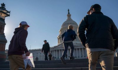 Photo of people visiting the Capitol during the shutdown