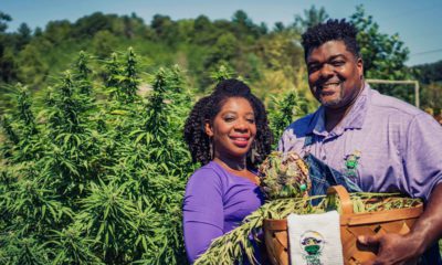 Photo of hemp farmers in Liberty, NC