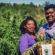 Photo of hemp farmers in Liberty, NC