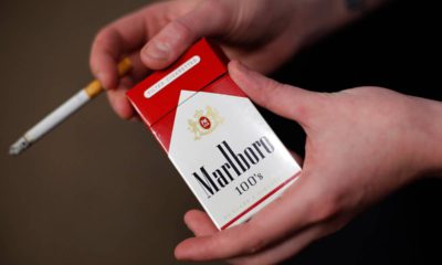 Photo of a pack of Marlboro cigarettes