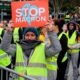 Photo of "Yellow Vest" protester in Biarritz, France