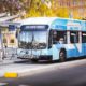 Fresno Area Express BRT Bus at downtown station.
