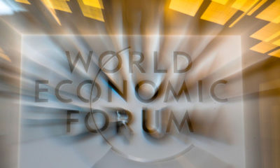 World Economic Forum signage