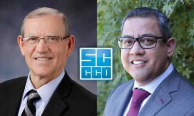 Composite of Chancellor Paul Parnell and former trustee Miguel Arias