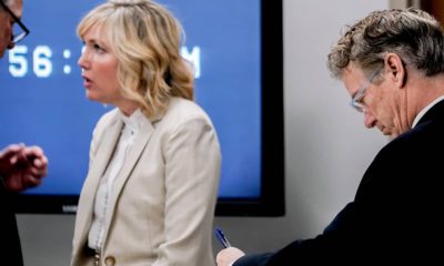 Photo of U.S. Sen. Rand Paul, Kelley Paul, Tom Kerrick