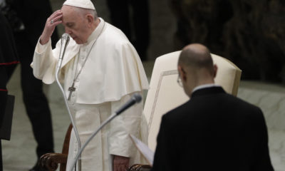 Photo of Pope Francis at the Vatican