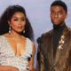 Photo of Angela Bassett and Chadwick Boseman