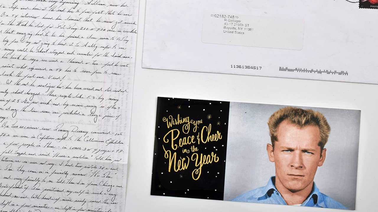 Photo of letters written by James "Whitey" Bulger
