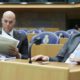 Photo of Joram van Klaveren, left, with Geert Wilders